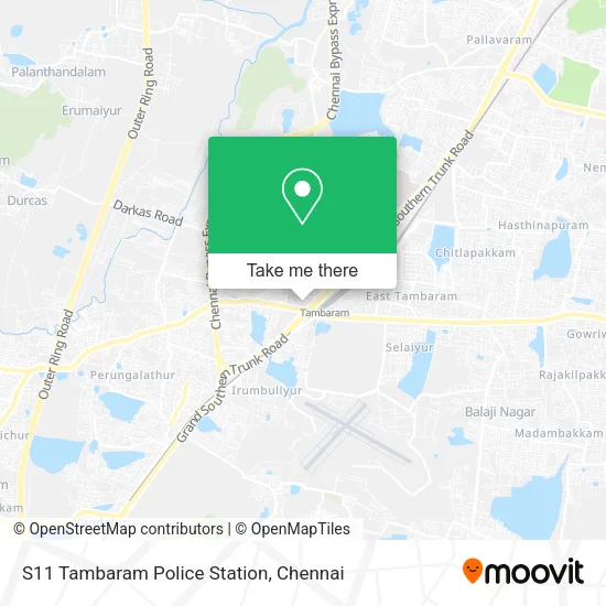 S11 Tambaram Police Station map