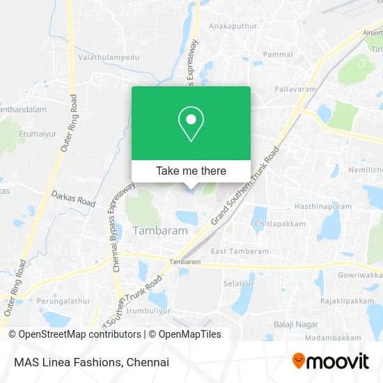 MAS Linea Fashions map