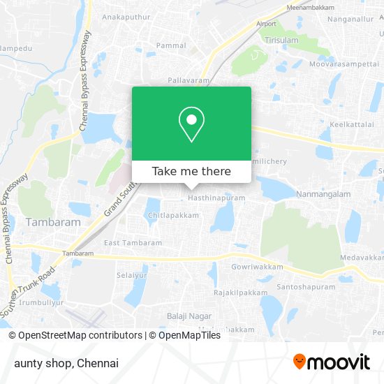 aunty shop map