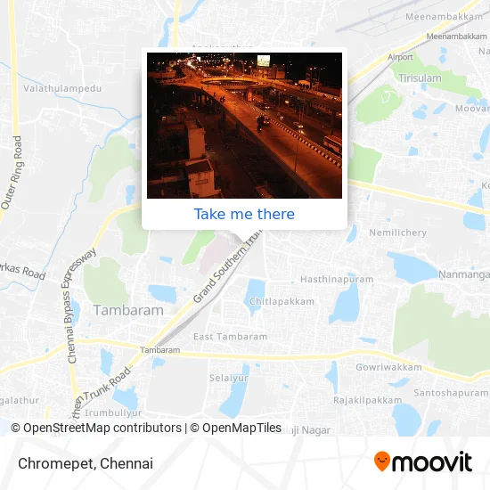 Chromepet map