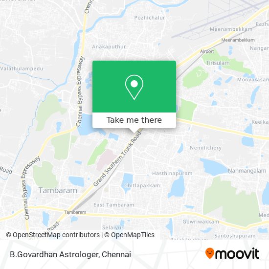 B.Govardhan Astrologer map