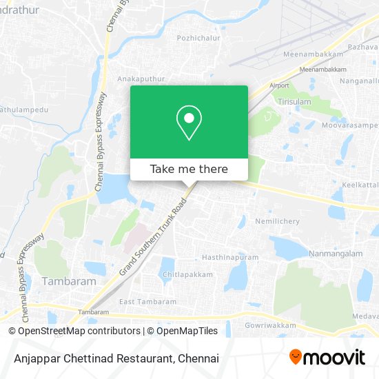 Anjappar Chettinad Restaurant map