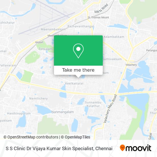 S S Clinic Dr Vijaya Kumar Skin Specialist map