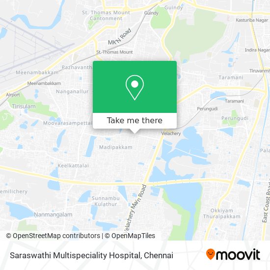 Saraswathi Multispeciality Hospital map