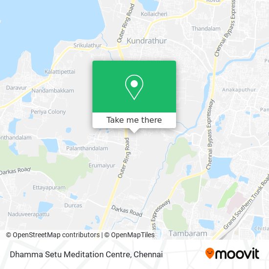 Dhamma Setu Meditation Centre map