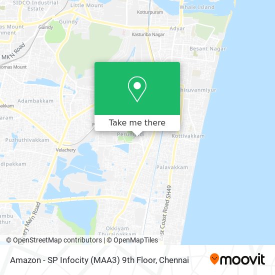 Amazon - SP Infocity (MAA3) 9th Floor map