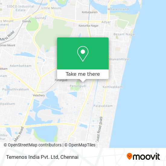 Temenos India Pvt. Ltd map