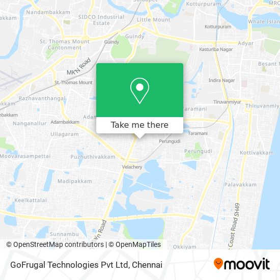 GoFrugal Technologies Pvt Ltd map