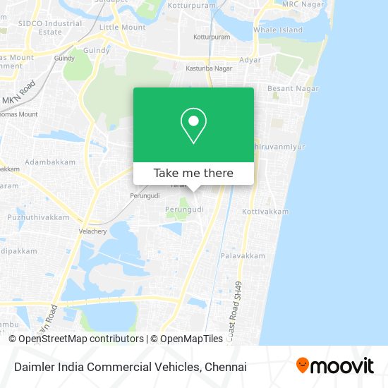 Daimler India Commercial Vehicles map