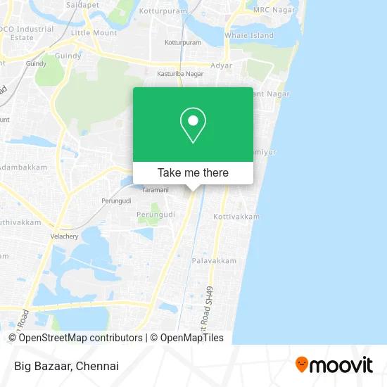 Big Bazaar map