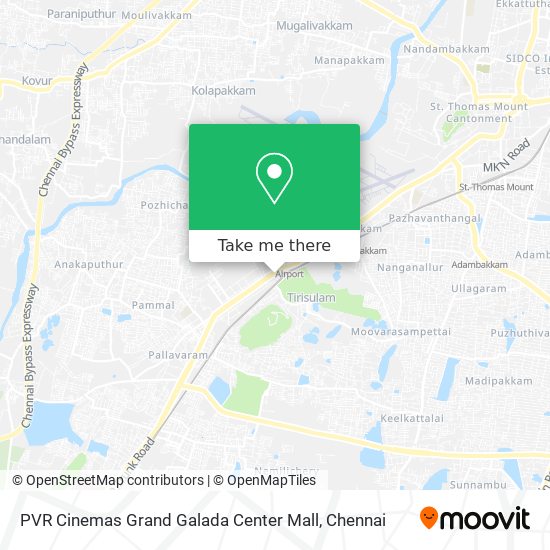 PVR Cinemas Grand Galada Center Mall map