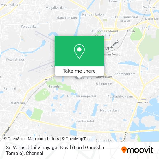 Sri Varasiddhi Vinayagar Kovil (Lord Ganesha Temple) map