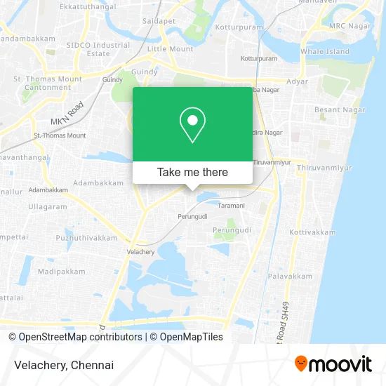 Velachery map