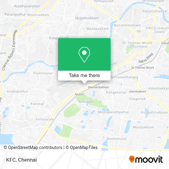 KFC map