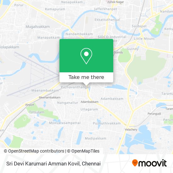 Sri Devi Karumari Amman Kovil map
