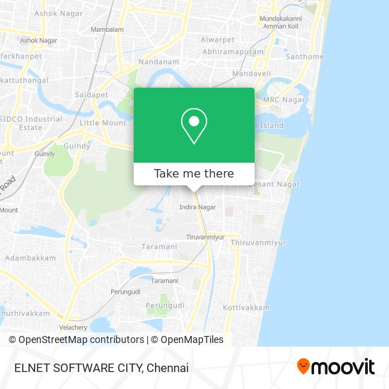 ELNET SOFTWARE CITY map