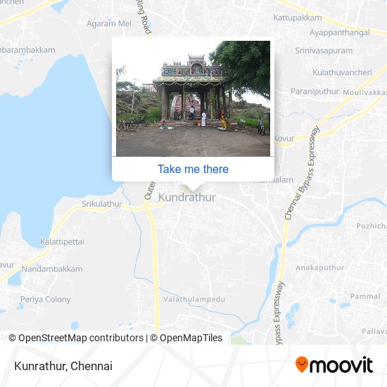 Kunrathur map