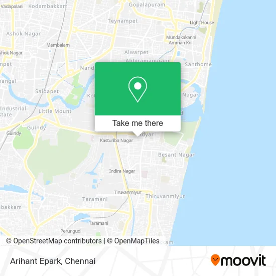 Arihant Epark map