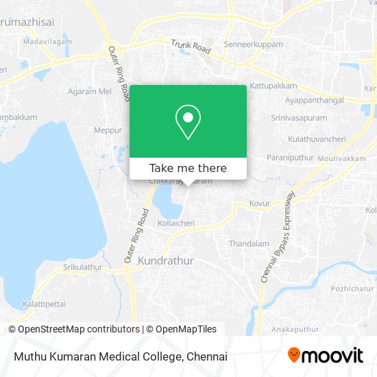 Muthu Kumaran Medical College map