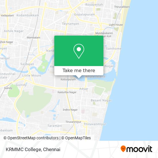 KRMMC College map