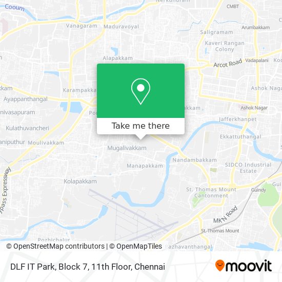DLF IT Park, Block 7, 11th Floor map