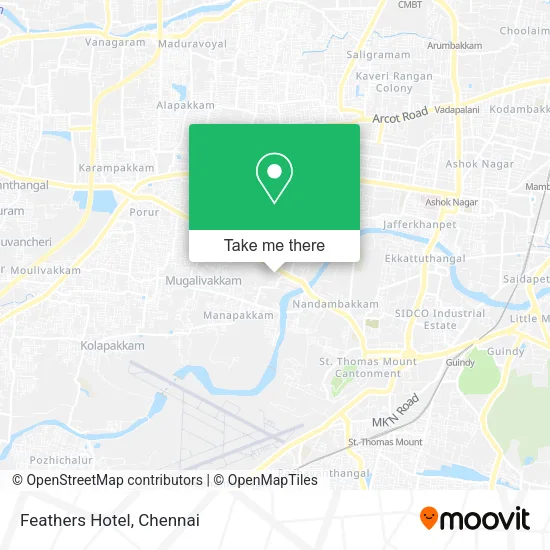 Feathers Hotel map