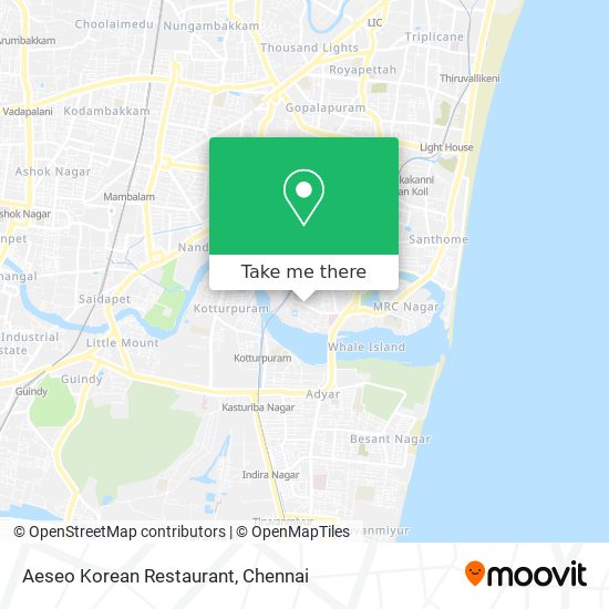 Aeseo Korean Restaurant map