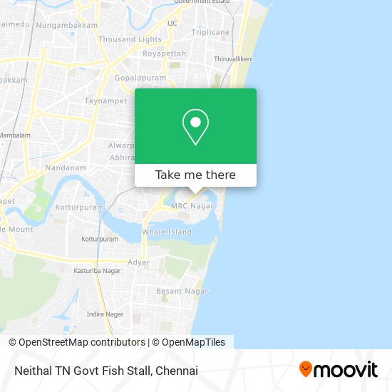 Neithal TN Govt Fish Stall map