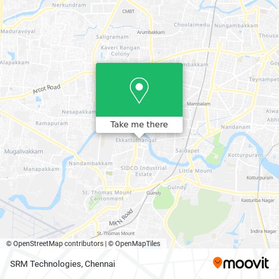 SRM Technologies map