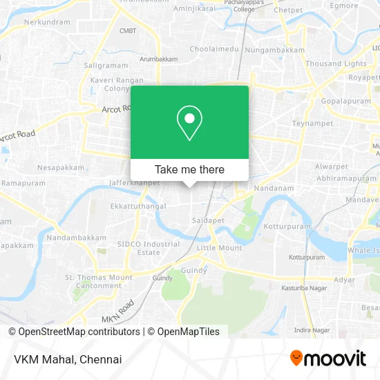 VKM Mahal map