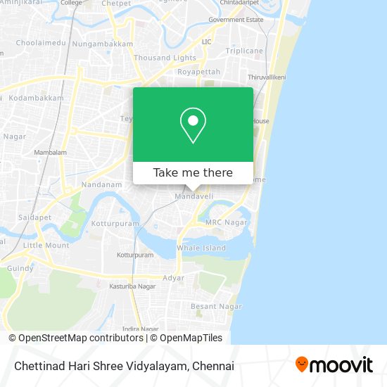 Chettinad Hari Shree Vidyalayam map