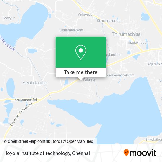 loyola institute of technology map