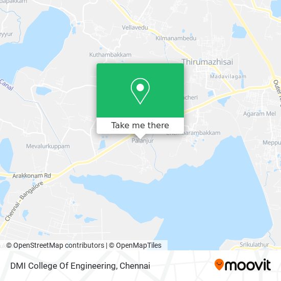 DMI College Of Engineering map
