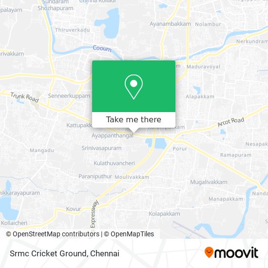 Srmc Cricket Ground map