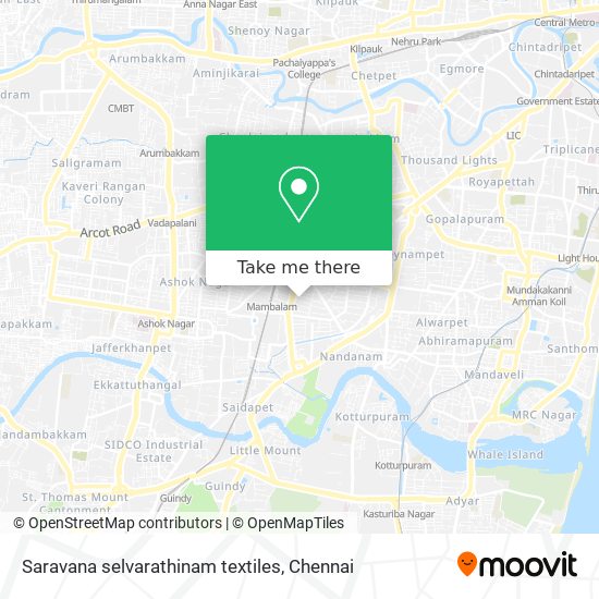 Saravana selvarathinam textiles map