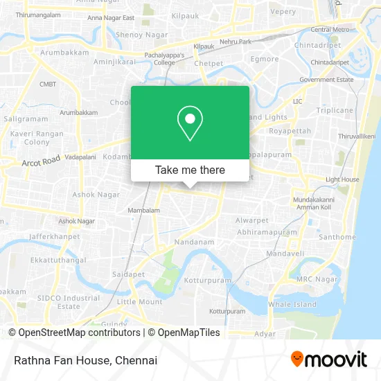 Rathna Fan House map