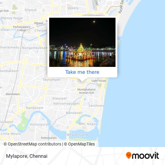 Mylapore map