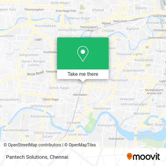 Pantech Solutions map