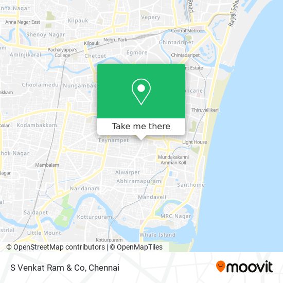 S Venkat Ram & Co map