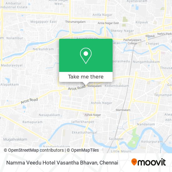 Namma Veedu Hotel Vasantha Bhavan map