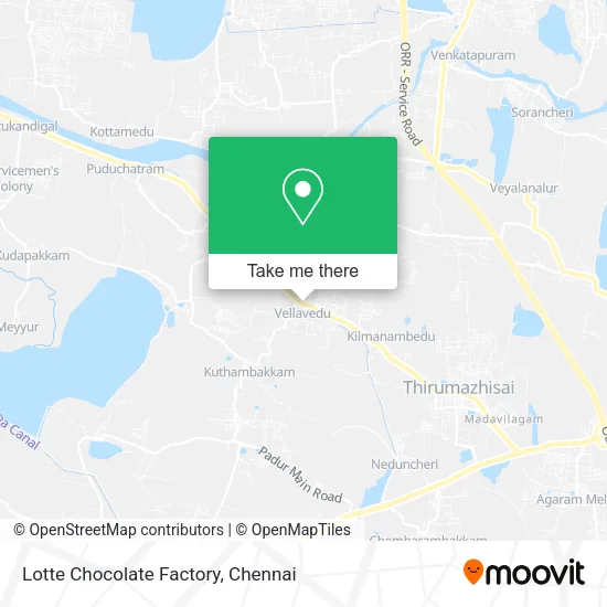Lotte Chocolate Factory map