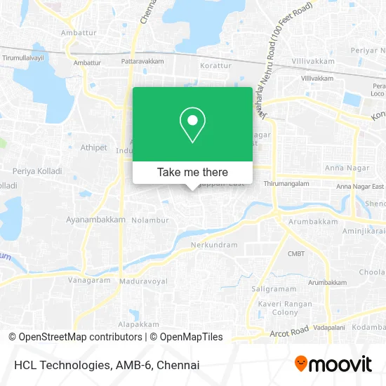 HCL Technologies, AMB-6 map