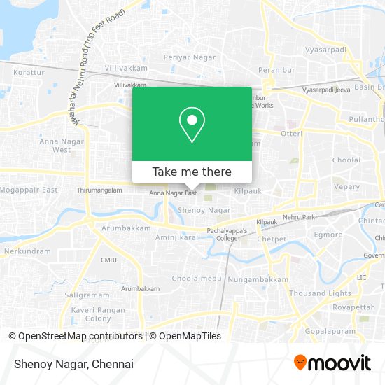 Shenoy Nagar Route Map How To Get To Shenoy Nagar In Perambur Purasavakam By Bus, Train Or Metro?