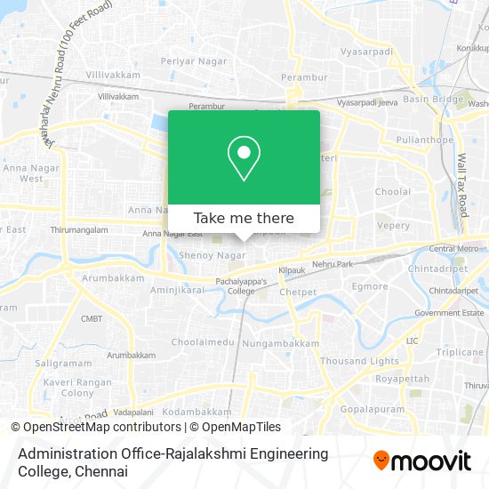 Administration Office-Rajalakshmi Engineering College map
