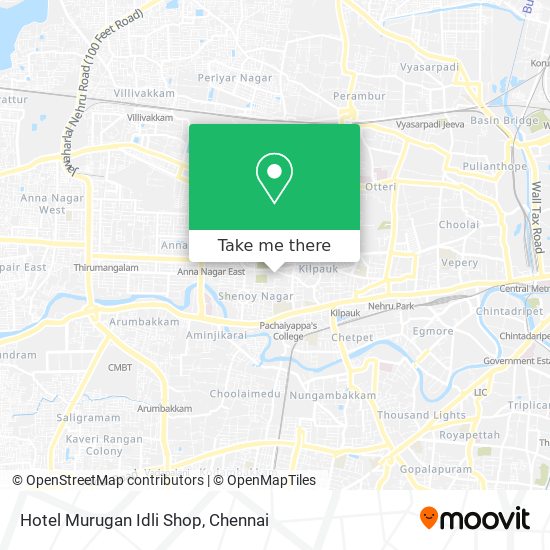 Hotel Murugan Idli Shop map