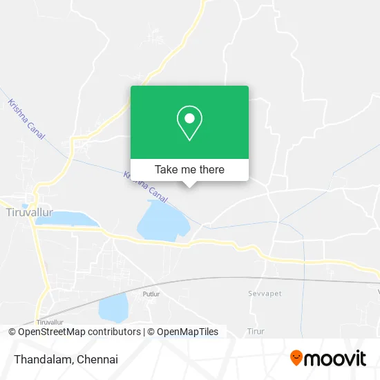 Thandalam map