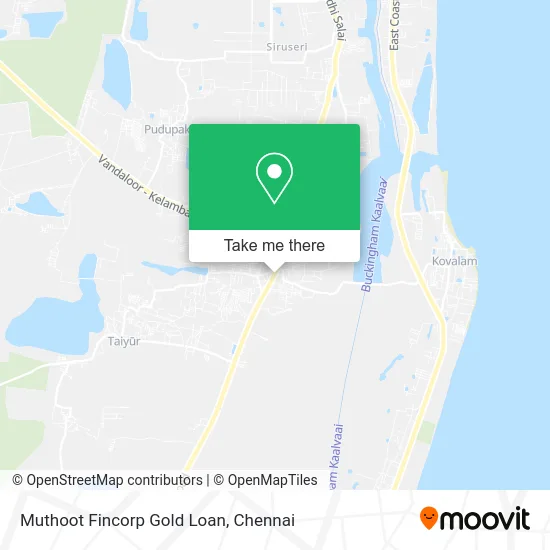 Muthoot Fincorp Gold Loan map