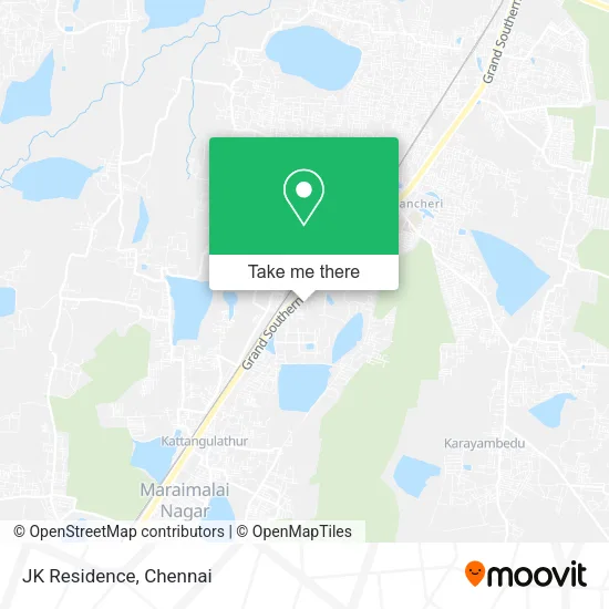 JK Residence map