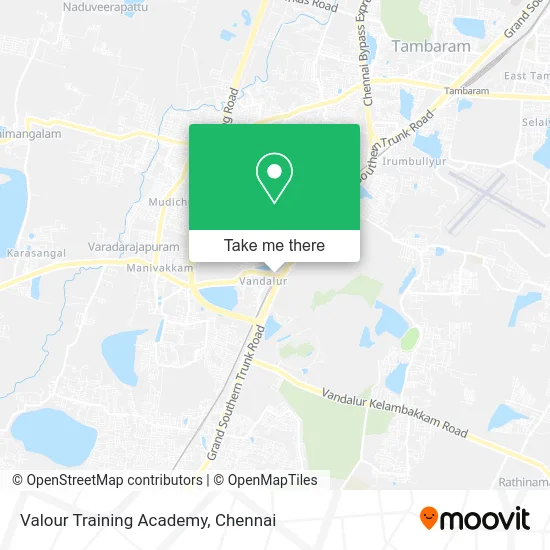 Valour Training Academy map
