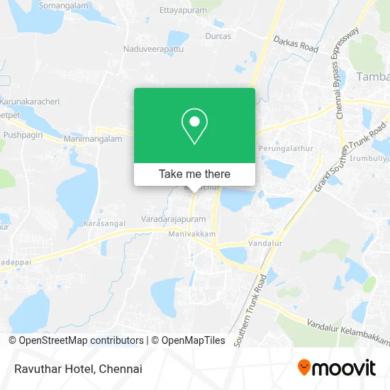 Ravuthar Hotel map